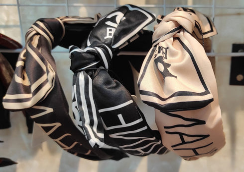 Satin Chanel Head Band